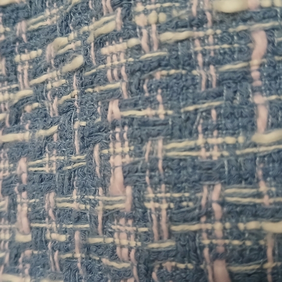 Talbots Blue Tweed Women's Jacket Size 16 - Picture 4 of 9